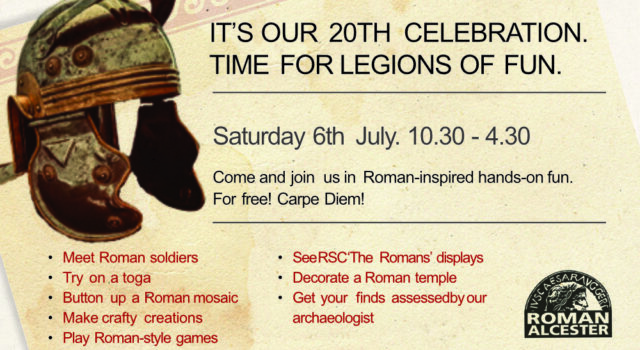 Roman Alcester 20th Anniversary Celebration