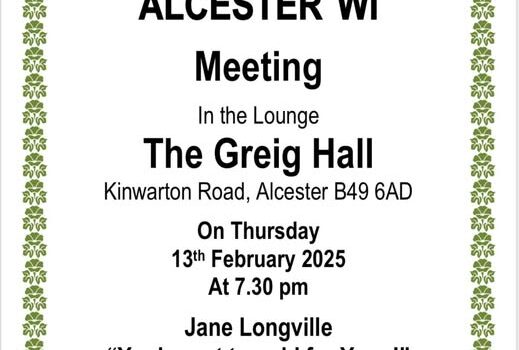 Alcester WI Meeting