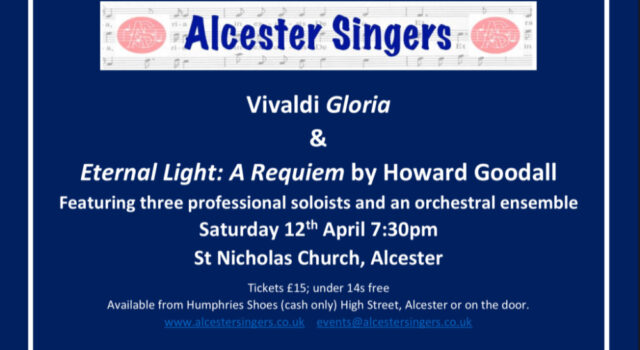 Alcester Singers Easter Concert