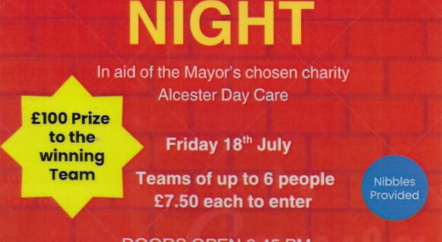 Mayor’s Charity Quiz