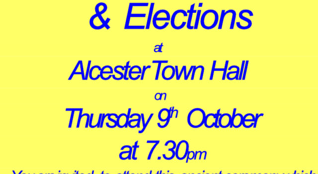 Court Leet Elections