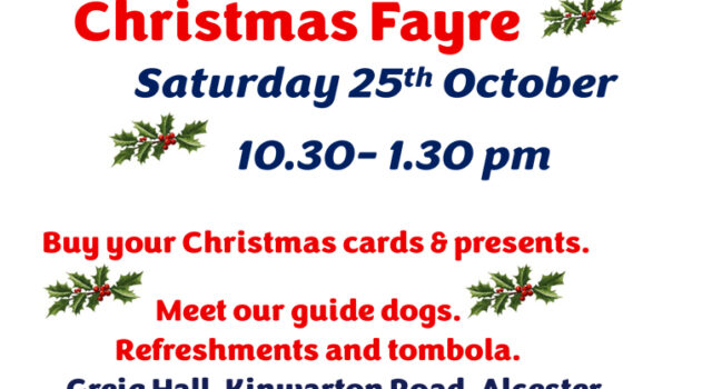 Meet the Guide Dogs Christmas Fayre