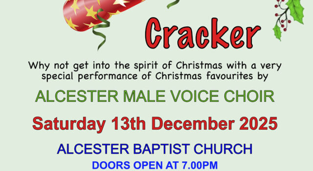 A concert with the Alcester Male Voice Choir