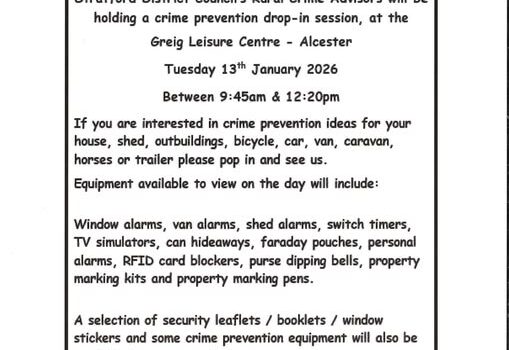 Crime Prevention Event