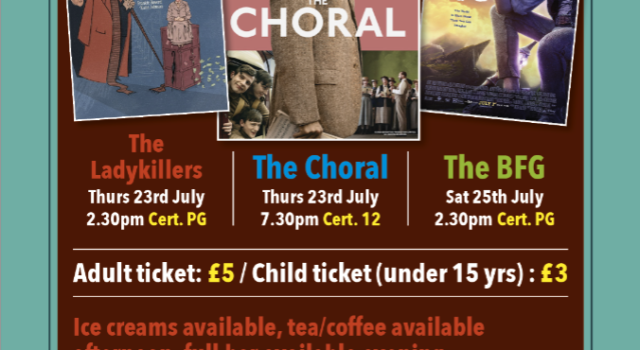 July Cinema at The Greig Hall